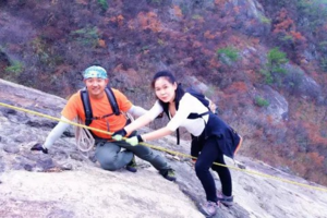 1月5日 鲤鱼岩 纯崖壁 1300米 此路线精典无法复制（强驴线路，新手勿入）