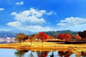 【休闲摄影】10 月31日罗田赏秋 圣人堂村游 九姿河摄水上红叶 品特色吊锅 休闲1日游