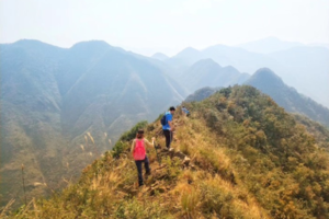 11月17日龙角山龙脊行走，户外徒步穿越一日游