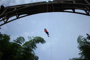【户外体验】5月23日道观河景区桥降，攀登自然大岩壁，新手可以参加