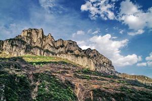 【十一南太行徒步】10月4-7日访崖上人家郭亮，穿昆山挂壁公路，走西崖沟无灯洞，下九连山天梯