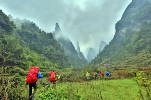 【户外穿越】5月28日晚-30日探寻张家界鲜为人知的一面---徒步仙人溪，穿越熊壁岩