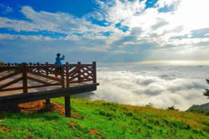 【端午-百里荒亲子2日】赏高山草甸/星辰露营/大型篝火/云中锁心桥 打卡中国十大名瀑