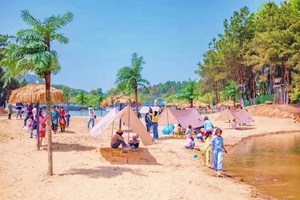 【端午-休闲避暑】湖北小桂林划船、捞鱼，帝王湖别墅享休闲假日2日游