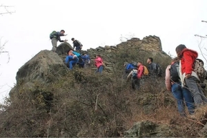 【新年登山】1月1日升官又发财 黄陂棺材山徒步爬山