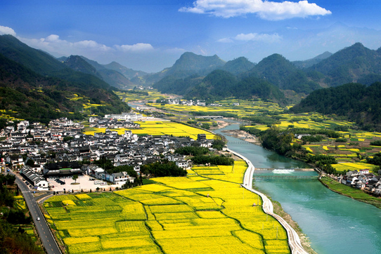 【3月10晚--12日】春暖花开，徒步新安江山水画廊、赏石潭菜花、观徽派屯溪老街