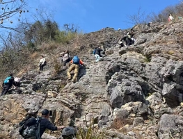 【3月19日周四/3月22日周日】 咸宁崇阳盘龙古道，石林瀑布攀爬、赏湖北深山喀斯特地貌秘境一日爬山徒步