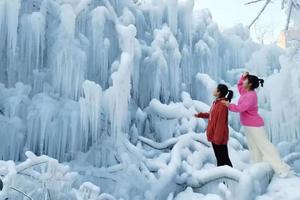 【2月2-日4】冬季绝壁南太行，碧水奇峡八里沟，九莲山，天界山
