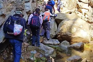 【非周末爬山】3.5孝感大悟象鼻子河峡谷穿青峰峡(自驾或拼车）