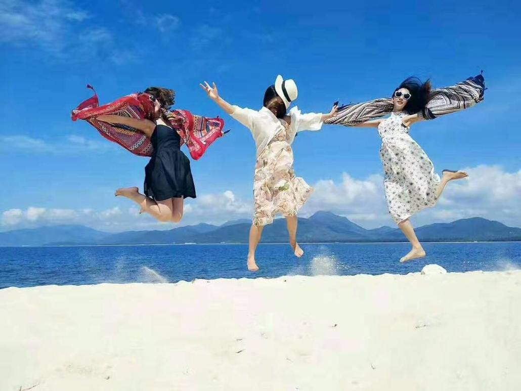 潜水∣帆船∣冲浪∣抓螃蟹∣骑行∣摘椰子--海南7天6晚深度游!