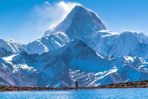 【五一节-冷嘎措3日游3期】藏地秘境冷噶措 ，一座威严的雪山，一个清澈的海子！