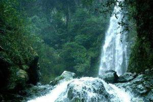 【彭州蟠龙谷】山水秘境蟠龙谷，成都最大的瀑布群！