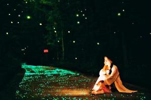 【绵竹萤飞谷萤火虫】走进美丽的萤火虫童话世界，顺便避暑！