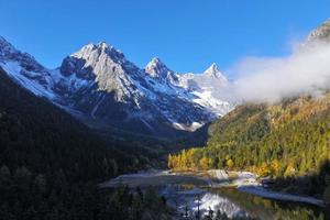 【11月9日-毕棚沟冰雪彩林】彩林、红叶、冰雪、静谧山水一起打扮的秋天童话世界，醉美川西小瑞士！