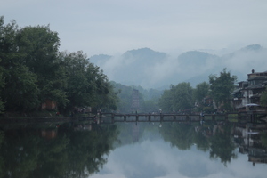 【4月6日-烟雨水乡茶马古道】摄影烟雨水乡夹关古镇，踏青万亩黑茶梯田，探秘茶马古道！