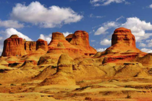 【9月7日至9月14日-大西北丝绸之路环线8日游】畅游丝绸之路，七彩丹霞+敦煌+雅丹+茶卡盐湖+青海湖环线之旅！