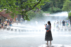【8月25日-天台山森林公园】一路登山一路耍水，摄影美丽瀑布，徒步原始森林，天台山的清凉玩水之旅！