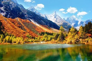 【国庆特推-毕棚沟+川版阿勒泰理小路】美到犯规的毕棚沟秋色，王炸级雪山景观公路理小路，古尔沟温泉，错峰出行2日游！