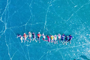 【元旦节-双海子蓝冰2日游】蓝冰海子+野马海子，纵横荒野，探寻川西蓝冰秘境，出大片！