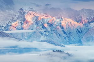 【王岗坪冰雪世界2日游周六出发】无高反直面贡嘎雪山，漫步银装素裹的原始森林，冰雪世界的星空露营，被央视疯狂点赞的秘境！