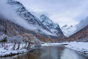 【春节-四姑娘山2日游2月18日、20日发团】东方阿尔卑斯山，长坪沟和双桥沟冬雪世界深度游！