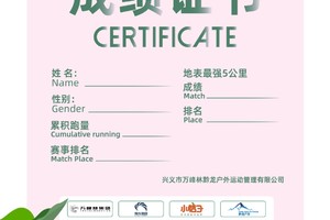 2024年万峰林马拉松春季线上挑战赛