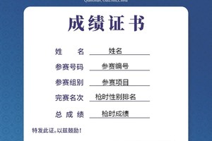 2024年中国“传奇”挑战赛（贵州·兴义）志愿者证书
