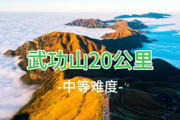 成团！特价269 12.13晚-12.15金色武功山轻装徒步武功山高山草甸，看日出日落云海星空  