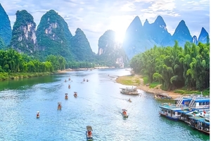 成团！4.4-4.6 桂林阳朔两地欢乐游 3天高铁动车