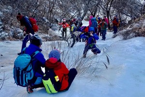 【1日】藤萝谷•赏冰瀑｜九谷口--冷水峪--河防口一日登山徒步穿越！