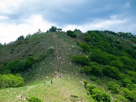 【一日经典】北京第二高峰の2200米的云端草甸-15公里徒步