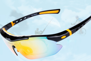 【5副镜片】OBAOLAY欧宝来100%防紫外线偏光骑行徒步登山跑步眼镜SP0890