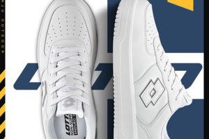 【限时大促】LOTTO乐途男女款休闲空军一号运动小白鞋低帮运动滑板鞋2418070