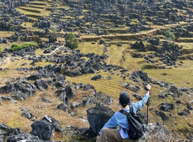周六【江梅线】3月21日梅子坪+江英古道，走进现实版千里江山图，行摄喀斯特峰林 · 徒步千年古驿栈道 一天