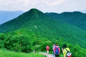 【周末爬山活动】【挑战天堂顶18公里】徒步穿越影村-广州最高峰：天堂顶（1210米）环线1天户外活动