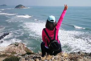 【国庆假期】深圳出发！惠州天空之镜-惠东黑排角最美海岸线嬉水穿越徒步一日游