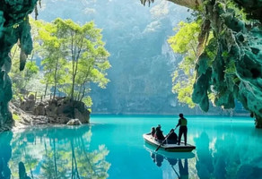 【春节广州出发】黔桂山水4天游！河池三门海-小七孔-肇兴侗寨-柳州