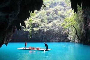 成团798起步【最后3名额】4.4-4.6小众秘境广西“仙本那”河池三门海，巴马长寿之乡，柳州夜景美食 