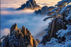 12.31晚-1.3【黄山+婺源】安徽黄山登天都峰+婺源篁岭+水墨宏村-3日游