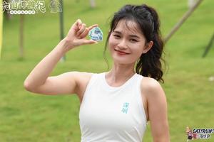 小猫跑步健身运动绑带背心 户外女神时尚搭配必备