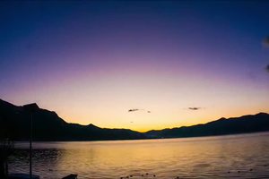 【泸沽湖】二十秒看完泸沽湖从日出到日落的美景！