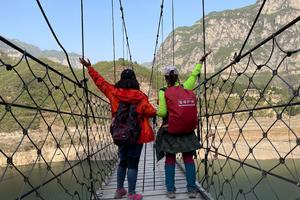 2021.5.5【乐平户外】王屋山太行森林步道-沁河-峡谷天河-水上挂壁-龙啸谭-群英洞-猕猴桥北南穿越15公里