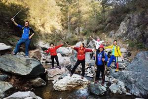 2021.12.2【乐平户外】探索新线路太行原始森林-冷沟-蛤蟆石-白岩山13-15公里徒步