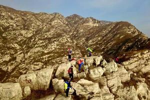 2021.12.9【乐平户外】汝州蜜蜡山”土匪寨-蜜蜡寨-棉花寨“小野线10公里环线徒步