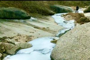 2021.12.15【乐平户外】探索-洛宁沙坡河大峡谷10-12公里徒步穿越