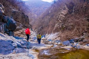 2022.2.15元宵节【乐平户外】新线路宜阳上观峡谷--大野沟--大小扒郎13公里徒步穿越