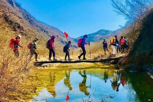 2022.9.10【乐平户外】入门级亲子徒步线"洛宁彩石峡-连宝河"一天休闲徒步品大锅烩菜