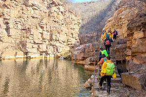 2023.1.20【乐平户外】亲子线-济源王屋山-遇仙峡一天休闲徒步10公里