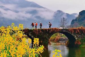 2023.3.11-17【乐平户外】婺源春色 | 徒步徽饶古道、打卡世外秘境千年古村小庆源，探寻瓷器发源地瑶里