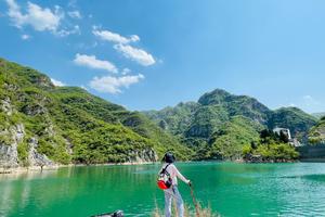2023.4.19【乐平户外】自驾+徒步（周三）邂逅“天堂湖” 徒步青龙山后寺河水库